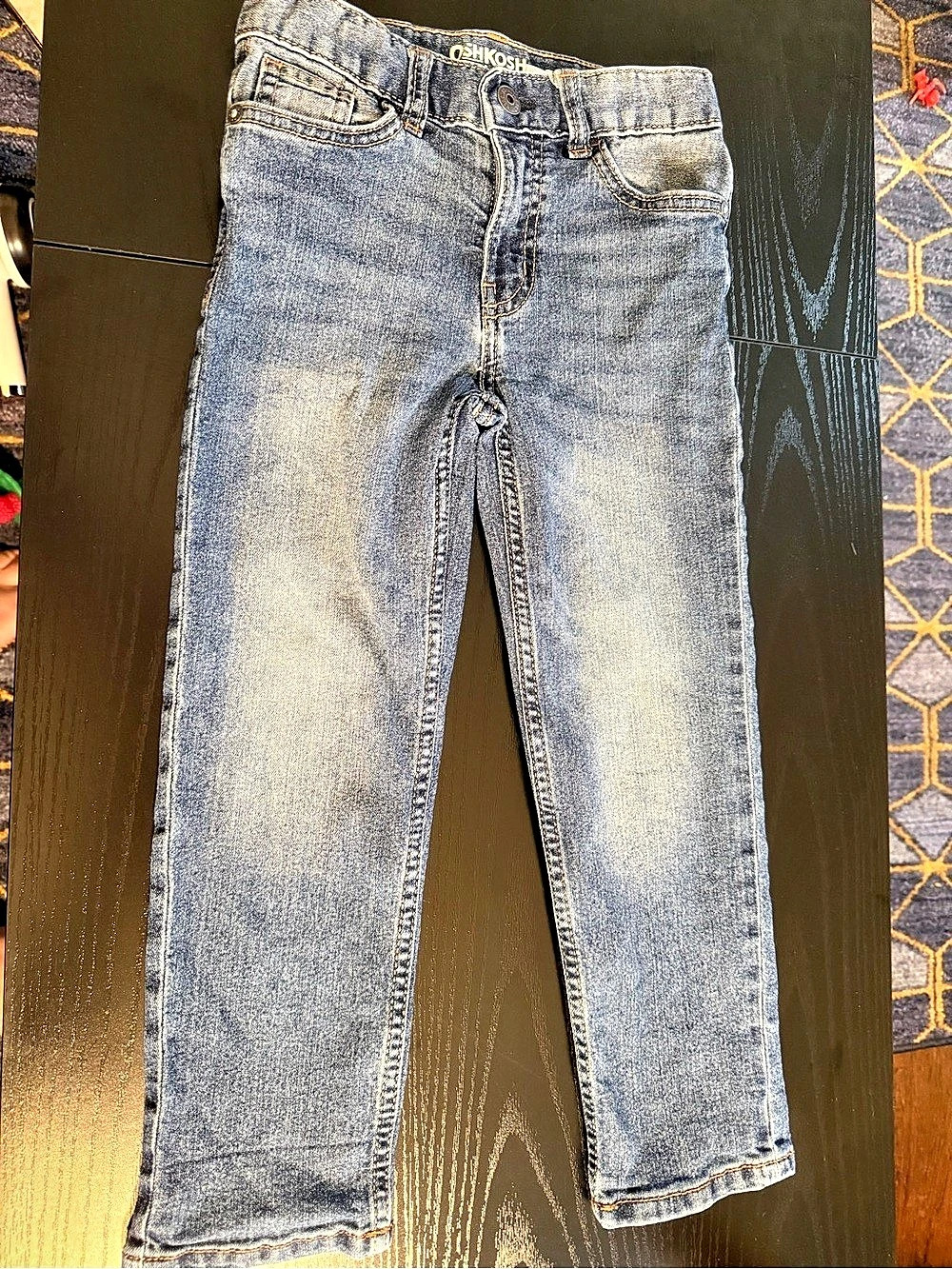 OshKosh B'gosh Straight Leg Jeans Waist 5R/5A Blue Jeans